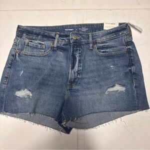 Old Navy Women's Distressed Blue Jean Shorts